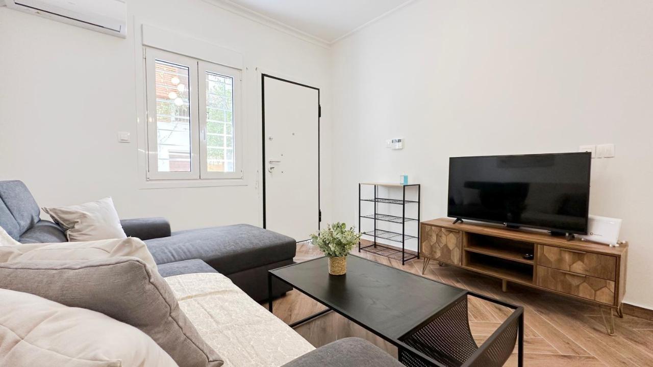 Valtetsiou Central 50Sqm Apt In Athens Lägenhet Exteriör bild