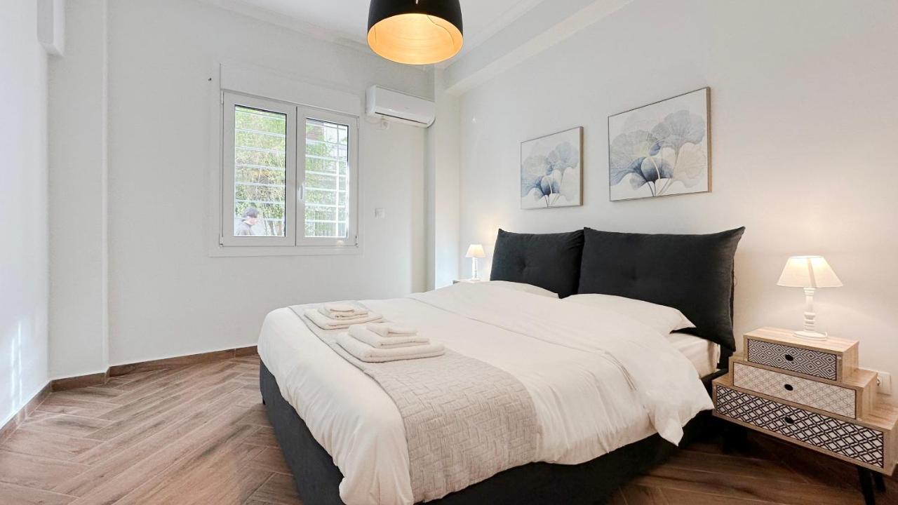 Valtetsiou Central 50Sqm Apt In Athens Lägenhet Exteriör bild